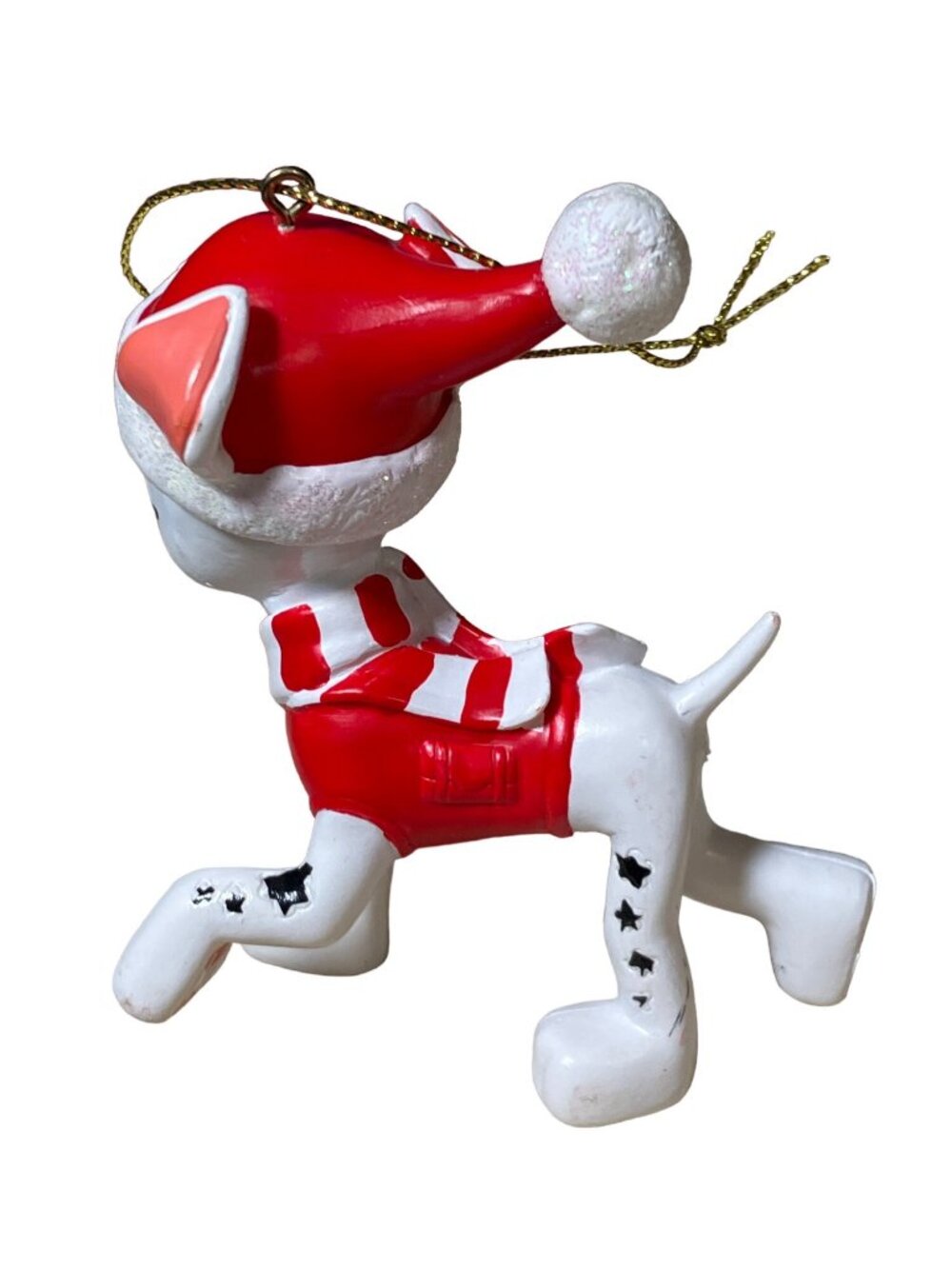 Spin Master Paw Patrol Marshall with Santa Hat Christmas Ornament - Picture 6 of 9